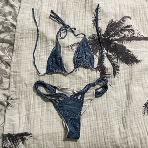 San Lorenzo Jeans Bikini Set